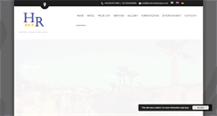 Desktop Screenshot of hotelromamisano.com